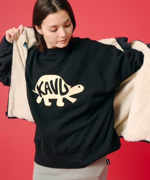 KAVU(カブー)の「KAVU/カブー Turtle Sweat/タートルスウェット(スウェット・メンズ・ブラック/ネイビー/ベージュ/ライトグレー・SMALL/MEDIUM/LARGE)」の10枚目の写真
