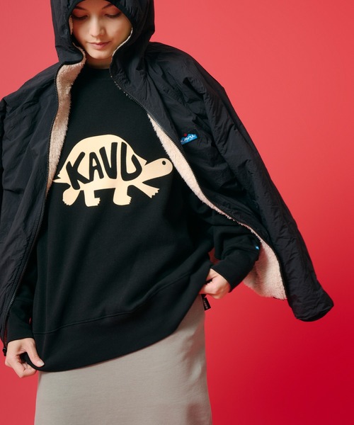 KAVU(カブー)の「KAVU/カブー Turtle Sweat/タートルスウェット(スウェット・メンズ・ブラック/ネイビー/ベージュ/ライトグレー・SMALL/MEDIUM/LARGE)」の11枚目の写真