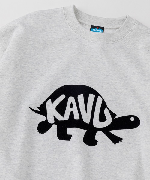 KAVU(カブー)の「KAVU/カブー Turtle Sweat/タートルスウェット(スウェット・メンズ・ブラック/ネイビー/ベージュ/ライトグレー・SMALL/MEDIUM/LARGE)」の14枚目の写真