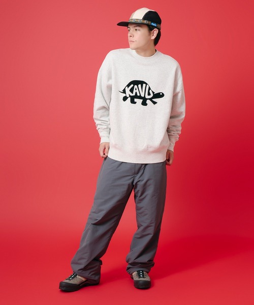 KAVU(カブー)の「KAVU/カブー Turtle Sweat/タートルスウェット(スウェット・メンズ・ブラック/ネイビー/ベージュ/ライトグレー・SMALL/MEDIUM/LARGE)」の16枚目の写真