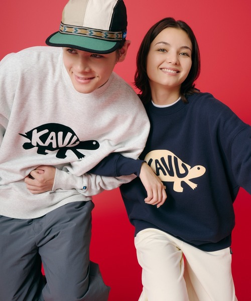 KAVU(カブー)の「KAVU/カブー Turtle Sweat/タートルスウェット(スウェット・メンズ・ブラック/ネイビー/ベージュ/ライトグレー・SMALL/MEDIUM/LARGE)」の17枚目の写真