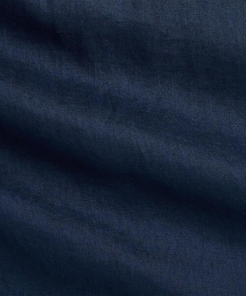 POLO RALPH LAUREN(ポロ ラルフ ローレン)の「クラシック フィット リネン シャツ(シャツ/ブラウス・メンズ・ネイビー系1・S/M/L)」の4枚目の写真
