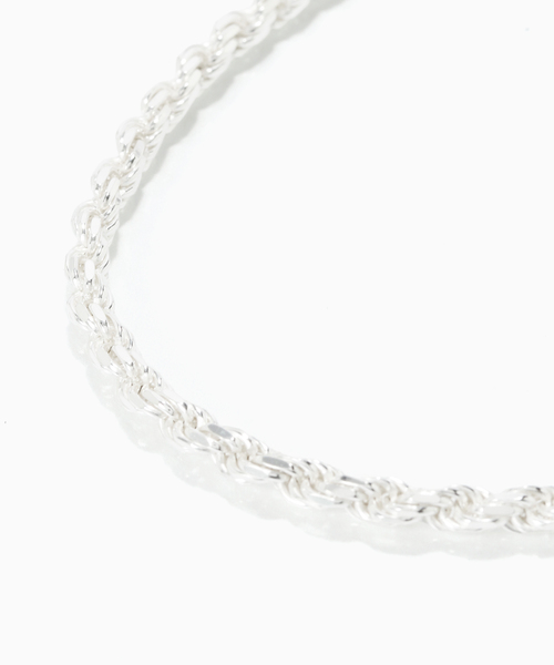 JOURNAL STANDARD(ジャーナルスタンダード)の「BYSMITH / バイスミス ROPE CHAIN ブレスレット(ブレスレット・メンズ・シルバー・20)」の4枚目の写真