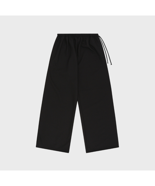 LAZYZ（レイジジ）の「ピンストライプ ウエストゴムパンツ（3カラー）（その他パンツ・レディース・ネイビー/チャコール/ブラック系・F）」の2枚目の写真