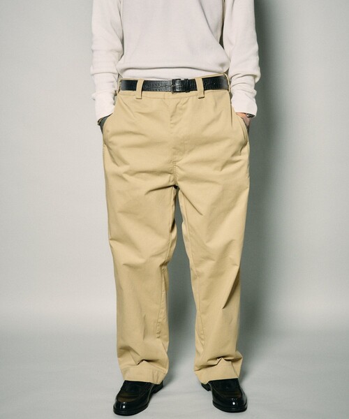 Subciety(サブサエティ)の「Essential work pants(その他パンツ・メンズ・ブラック/ベージュ/チャコール・S/M/XXL/L/XL/XS)」の21枚目の写真