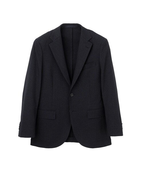 MACKINTOSH PHILOSOPHY(マッキントッシュ フィロソフィー)の「トロッター ジャケット#051 ストレッチバーズアイ/ウィンドウペーン(テーラードジャケット・メンズ・グレー系その他2/チャコールグレー/ネイビー/ブルー系その他7・40/38)」の4枚目の写真