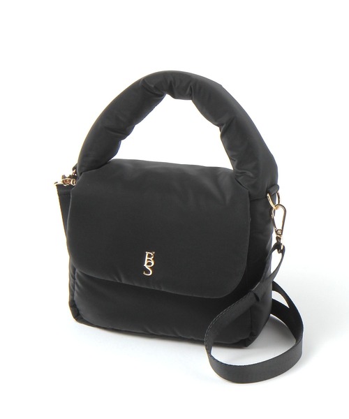 BARNYARDSTORM(バンヤードストーム)の「BARNYARDSTORM / メタルパーツ付きパフBAG(ハンドバッグ・レディース・ブラック/カーキ/ブラウン・FREE)」の16枚目の写真