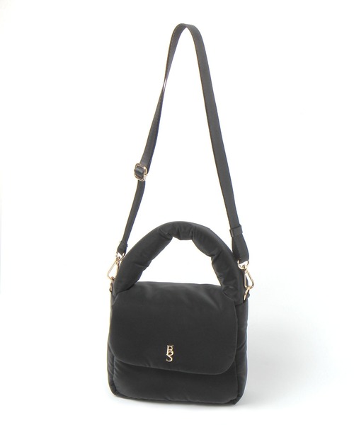 BARNYARDSTORM(バンヤードストーム)の「BARNYARDSTORM / メタルパーツ付きパフBAG(ハンドバッグ・レディース・ブラック/カーキ/ブラウン・FREE)」の22枚目の写真