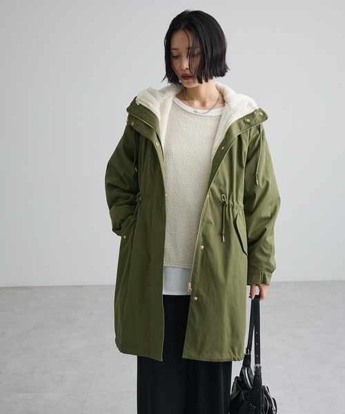 Green Parks(グリーンパークス)の「【WEB限定】裾ラウンドホワイトインナー(Tシャツ/カットソー・レディース・オフホワイト・MEDIUM/LARGE)」の19枚目の写真