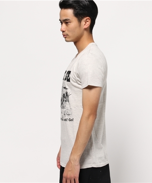 Lens Concave(レンズコンケイブ)の「HOTRACE Tee(Tシャツ/カットソー・メンズ・グリーン/ブルー/ベージュ/ネイビー/イエロー・1/2/0/3)」の6枚目の写真