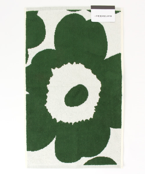 marimekko（マリメッコ）の「Unikko/GUEST TOWEL（タオル・レディース・ブラック/レッド/ブラック系その他/ダークブルー/ブルー/グリーン/オレンジ/ライム/ダークグリーン/ワインレッド/レッド系その他・FREE）」の4枚目の写真