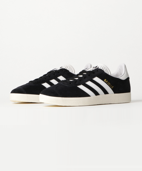 adidas（アディダス）の「オリジナルス ガゼル [GAZELLE]（スニーカー・メンズ・グリーン/ライトグレー/ネイビー/ブラック×ホワイト/レッド・26.0cm/27.0cm/24.0cm/22.0cm/26.5cm/27.5cm/22.5cm/25.5cm/24.5cm/23.5cm/23.0cm/28.0cm/28.5cm/25.0cm/30.0cm/29.0cm/29.5cm）」の2枚目の写真