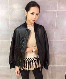 EGOIST | パイピングポケットブルゾン(ブルゾン)