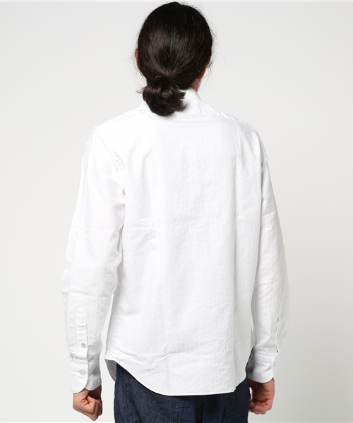 Finamore(フィナモレ)の「Finamore プレーンホリゾンタルカラーシャツ(シャツ/ブラウス・メンズ・ホワイト系その他・MEDIUM/SMALL/LARGE)」の3枚目の写真
