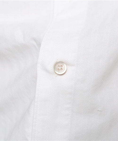 Finamore(フィナモレ)の「Finamore プレーンホリゾンタルカラーシャツ(シャツ/ブラウス・メンズ・ホワイト系その他・MEDIUM/SMALL/LARGE)」の7枚目の写真