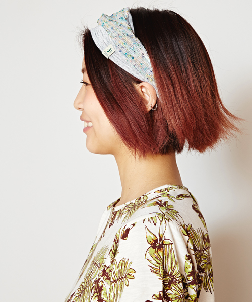 チャイハネ(チャイハネ)の「【チャイハネ】ピクシーヘアバンド(ヘアバンド・レディース・レッド/キャメル/ライトグレー/ブルー/ベージュ/ダークグレー・FREE)」の7枚目の写真