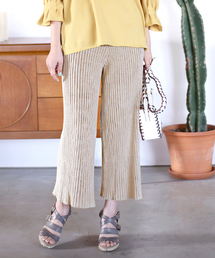 Bou Jeloud | サンドウォッシュリブニットパンツ(その他パンツ)