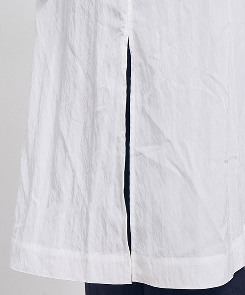 UNITED TOKYO（ユナイテッドトウキョウ）の「ユーティリティコート（ナイロンジャケット・レディース・ホワイト/カーキ・1）」の11枚目の写真