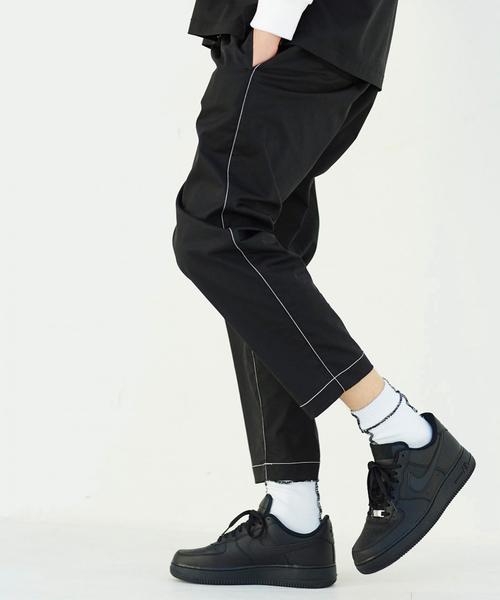 MONKEY TIME（モンキータイム）の「＜monkey time＞ WHITE STICH DRROPED ANKLE/アンクルパンツ ◆（その他パンツ・メンズ・ブラック・LARGE/MEDIUM/SMALL）」の3枚目の写真