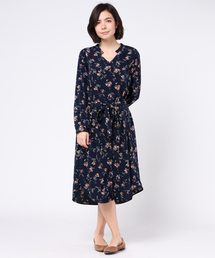 archives | 花柄シャツワンピース(シャツワンピース)