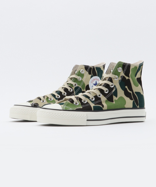 CONVERSE（コンバース）の「◇CONVERSE ALLSTAR J 83CAMO HI / コンバース オールスター（スニーカー・メンズ・カーキ・26.5cm/28cm/27cm/26cm）」の9枚目の写真