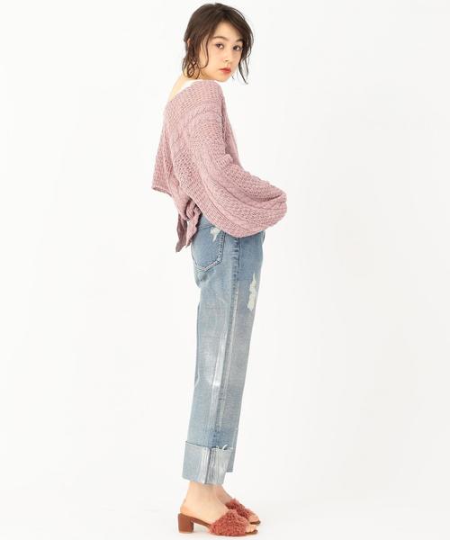 Another Edition（アナザーエディション）の「バック変形ボレロ（カーディガン/ボレロ・レディース・ナチュラル/ライトピンク・フリー）」の13枚目の写真