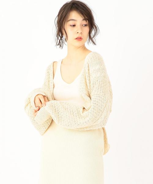 Another Edition（アナザーエディション）の「バック変形ボレロ（カーディガン/ボレロ・レディース・ナチュラル/ライトピンク・フリー）」の22枚目の写真