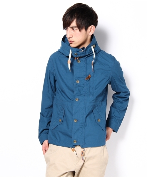 UNION STATION（ユニオンステーション）の「【2012SS UNION STATION カタログ掲載商品P.02】マウンテンパーカー（マウンテンパーカー・メンズ・ベージュ/ブルー/ターコイズブルー/レッド・MEDIUM/LARGE/LL）」の3枚目の写真