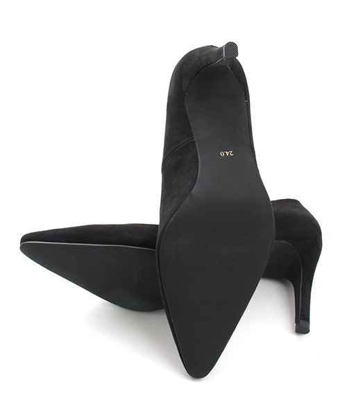 RANDA(ランダ)の「スクエアトゥプレーンパンプス(パンプス・レディース・プラム/ブラック/ダークブラウン/ベージュ系その他/ドット/ライラック/ライトブルー/ベージュ・22/22.5/23/23.5/24/24.5/25/25.5)」の18枚目の写真