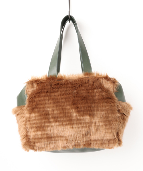 ZUCCa（ズッカ）の「ファーバッグ（トートバッグ）」 - WEAR