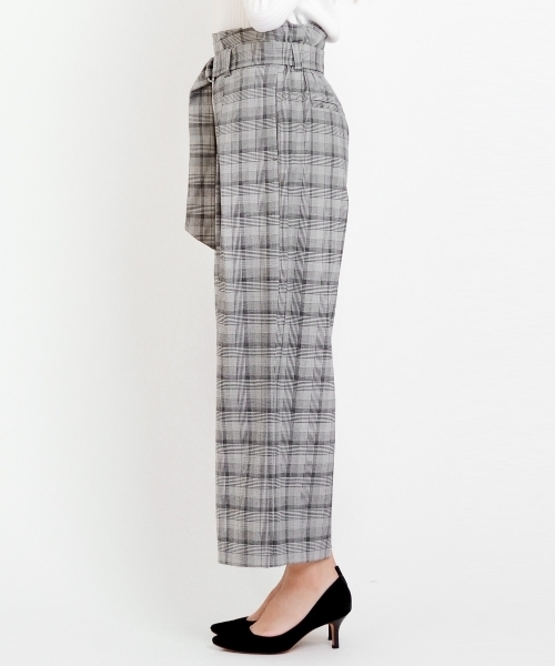 le.coeur blanc(ルクールブラン)の「タックDカンベルトワイドパンツ(その他パンツ・レディース・ライトグレー/ネイビー/ブラック系その他/ブラウン系その他2・SMALL/MEDIUM)」の22枚目の写真