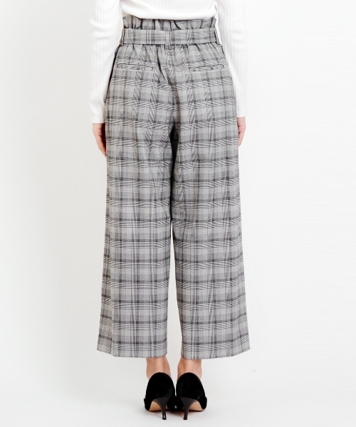 le.coeur blanc(ルクールブラン)の「タックDカンベルトワイドパンツ(その他パンツ・レディース・ライトグレー/ネイビー/ブラック系その他/ブラウン系その他2・SMALL/MEDIUM)」の21枚目の写真