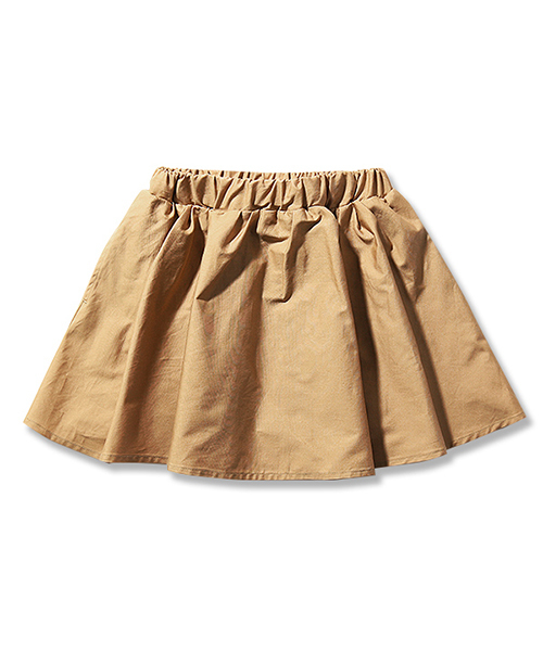 devirock（デビロック）の「インナーパンツ付きミニ丈ボリュームギャザースカート（スカート・キッズ・カーキ/ブラック/ピンク系その他/オレンジ系その他/ベージュ/イエロー系その他/パープル系その他・100cm/130cm/110cm/140cm/150cm/160cm/120cm）」の19枚目の写真