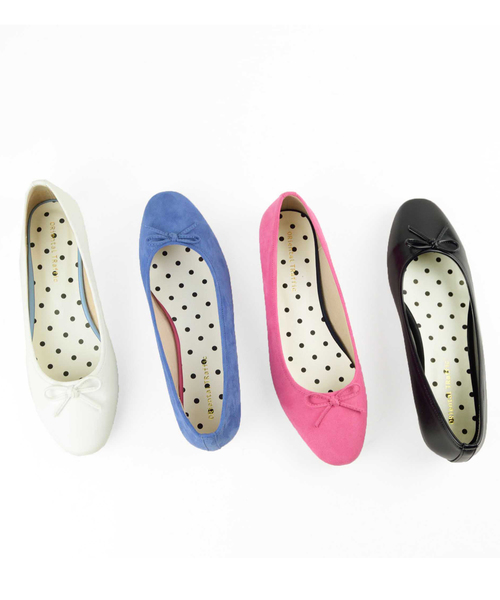 ORiental TRaffic（オリエンタルトラフィック）の「春夏★スクエアバレエシューズ★8113（バレエシューズ・レディース・ピンク/ホワイト/ブラック/ブルー・38/39/42/40/35/37/41/34/36）」の11枚目の写真