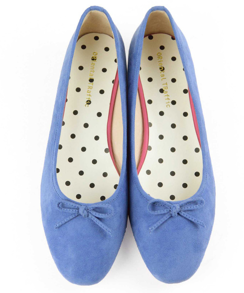 ORiental TRaffic（オリエンタルトラフィック）の「春夏★スクエアバレエシューズ★8113（バレエシューズ・レディース・ピンク/ホワイト/ブラック/ブルー・38/39/42/40/35/37/41/34/36）」の14枚目の写真