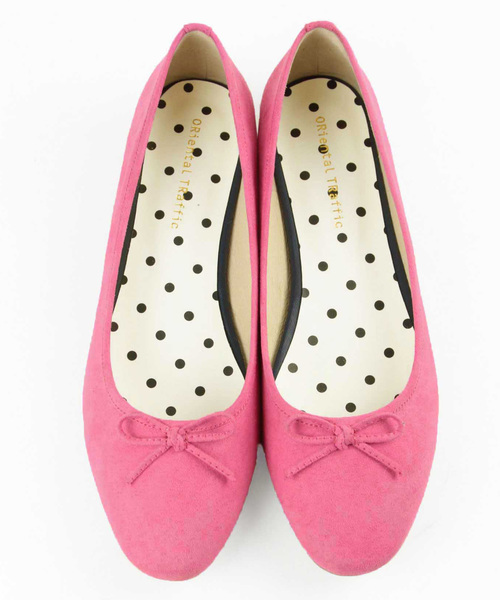 ORiental TRaffic（オリエンタルトラフィック）の「春夏★スクエアバレエシューズ★8113（バレエシューズ・レディース・ピンク/ホワイト/ブラック/ブルー・38/39/42/40/35/37/41/34/36）」の12枚目の写真