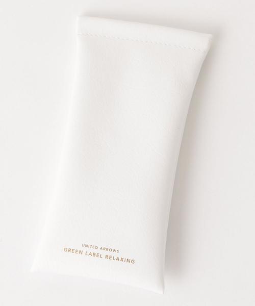 green label relaxing（グリーンレーベルリラクシング）の「SC メタルフレームクリアレンズ メガネ ◆（メガネ・レディース・ブラウン/ブラック・FREE）」の9枚目の写真