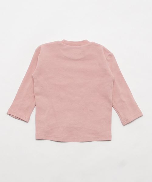 Catherine Cottage(キャサリンコテージ)の「プレミアムリブ 花刺繍フリルまあるいヘムラインカットソー(Tシャツ/カットソー・キッズ・ピンク系その他7・110/130/100/120/90/140)」の5枚目の写真