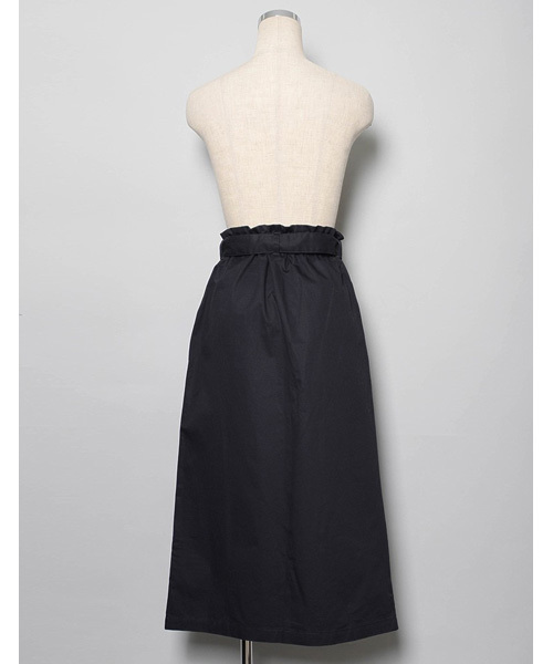 Re:EDIT（リエディ）の「綿ツイルフロントタックセミタイトスカート（スカート・レディース・ベージュ/ネイビー/ライトベージュ/カーキ・MEDIUM）」の7枚目の写真