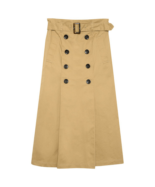 Re:EDIT（リエディ）の「綿ツイルフロントタックセミタイトスカート（スカート・レディース・ベージュ/ネイビー/ライトベージュ/カーキ・MEDIUM）」の13枚目の写真
