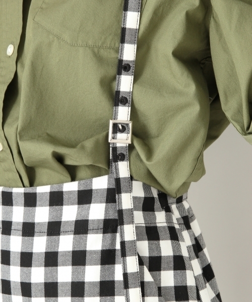 LOWRYS FARM(ローリーズファーム)の「ギンガムタイトロングスカート 803806(スカート・レディース・ブラック/イエロー/レッド・MEDIUM/LARGE)」の11枚目の写真