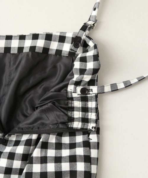 LOWRYS FARM(ローリーズファーム)の「ギンガムタイトロングスカート 803806(スカート・レディース・ブラック/イエロー/レッド・MEDIUM/LARGE)」の5枚目の写真