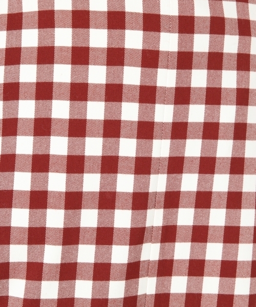 LOWRYS FARM(ローリーズファーム)の「ギンガムタイトロングスカート 803806(スカート・レディース・ブラック/イエロー/レッド・MEDIUM/LARGE)」の7枚目の写真