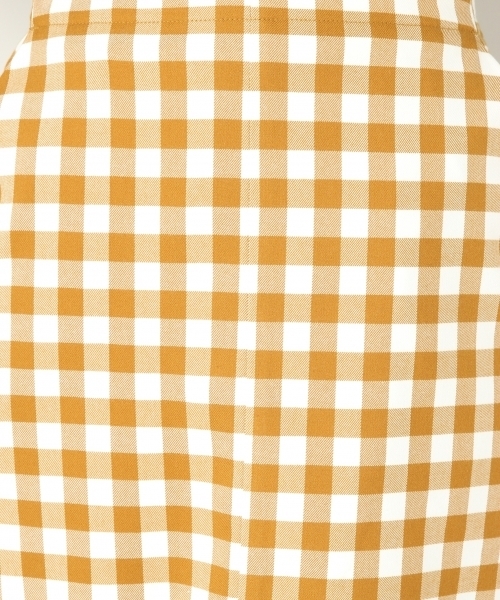 LOWRYS FARM(ローリーズファーム)の「ギンガムタイトロングスカート 803806(スカート・レディース・ブラック/イエロー/レッド・MEDIUM/LARGE)」の8枚目の写真