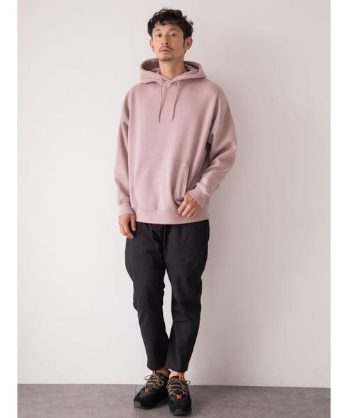 koe(コエ)の「TC裏起毛 ビッグシルエットプルパーカー ●(パーカー・メンズ・ピンク/ロイヤルブルー/ホワイト/ベージュ/ブラック・M/L)」の20枚目の写真