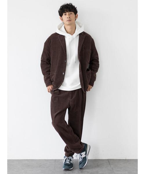 koe(コエ)の「TC裏起毛 ビッグシルエットプルパーカー ●(パーカー・メンズ・ピンク/ロイヤルブルー/ホワイト/ベージュ/ブラック・M/L)」の12枚目の写真