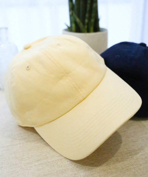 WEGO(ウィゴー)の「WEGO/無地ローキャップ(キャップ・メンズ・ブラック/ベージュ/ダークインディゴブルー/ダークオレンジ/ダークベージュ/カーキ/ブルー/ライトパープル/パープル/キャメル/ネイビー/ライトピンク/ライトイエロー/レッド/ワイン/ホワイト・FREE)」の13枚目の写真