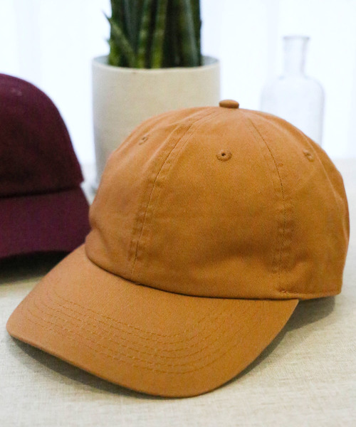 WEGO(ウィゴー)の「WEGO/無地ローキャップ(キャップ・メンズ・ブラック/ベージュ/ダークインディゴブルー/ダークオレンジ/ダークベージュ/カーキ/ブルー/ライトパープル/パープル/キャメル/ネイビー/ライトピンク/ライトイエロー/レッド/ワイン/ホワイト・FREE)」の14枚目の写真