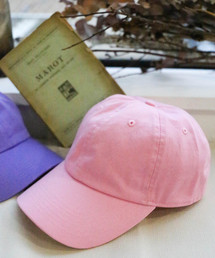 WEGO/無地ローキャップ