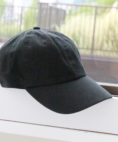 WEGO(ウィゴー)の「WEGO/無地ローキャップ(キャップ・メンズ・ブラック/ベージュ/ダークインディゴブルー/ダークオレンジ/ダークベージュ/カーキ/ブルー/ライトパープル/パープル/キャメル/ネイビー/ライトピンク/ライトイエロー/レッド/ワイン/ホワイト・FREE)」の4枚目の写真